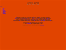 Tablet Screenshot of estudiocores.com